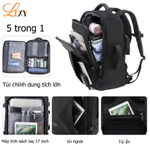 ARADA 60L Ba lô du lịch ngoài trời chống thấm nước 5 trong 1 có thể mở rộng dành cho nam và nữ — ảnh 7