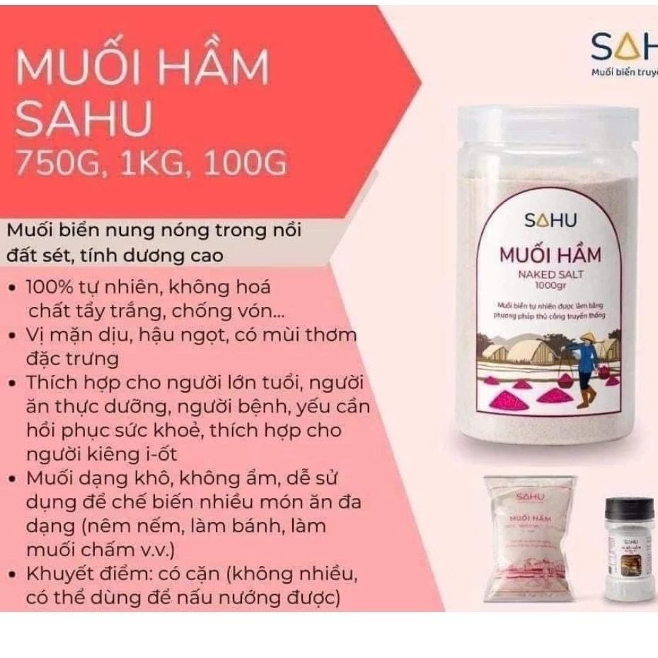 Muối Hầm Sahu, Muối Hầm Thực Dưỡng