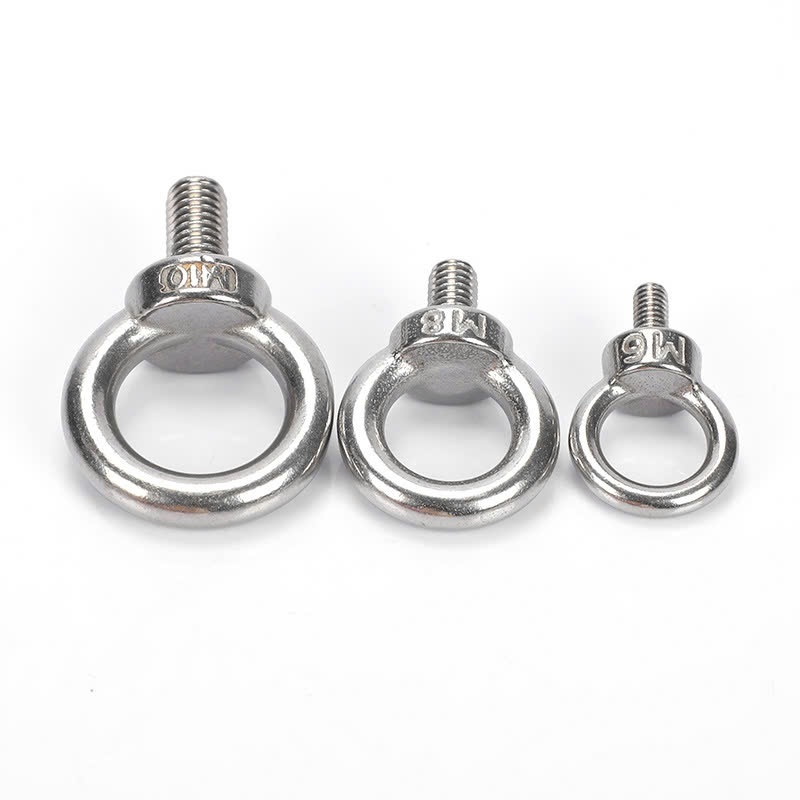 Bulong móc cẩu tai cẩu mắt inox 304 các size M3 M4 M5 M6 M8 M10 M12 phụ ...