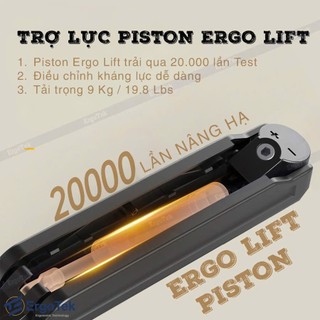Giá Treo Màn Hình ErgoTek EZ80 - Tay Arm Treo Màn Hình Máy Tính 17 - 34 inch  - Lắp Đặt Kẹp Thành Bàn [ Rẻ Hơn NB F80 ]