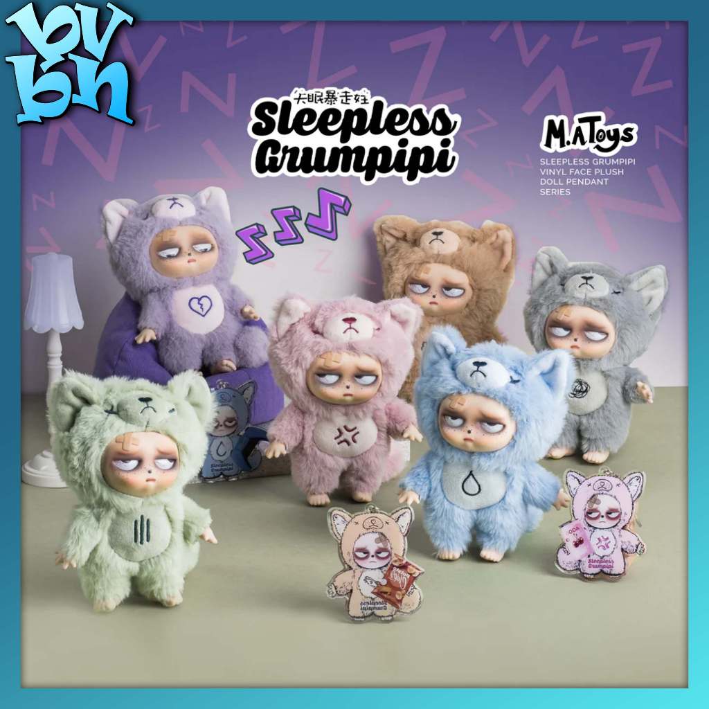 Hộp mù ngẫu nhiên Sleepless Grumpipi Blindbox Series | Shopee Việt Nam