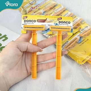 Combo 4 Cây Cạo Râu Dorco TD709N – Dao Cạo Râu, Cạo Lông 2 Lưỡi Sắc Bén Dễ Cạo– VIORA SHOP