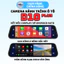 Camera hành trình gắn gương HCCam D10 Plus ghi hình đồng thời 2 kênh, kết nối carplay, android auto không dây...