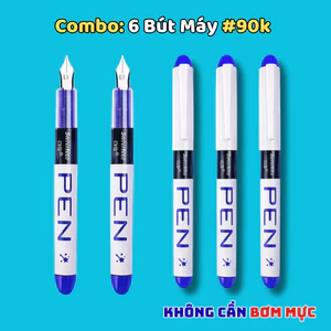 Bút Máy Gel F34 cho học sinh cấp 1, Mẫu mới 2026, Viết siêu êm trơn, Dung Tích Lớn, Mực Nhanh Khô