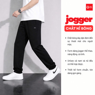 Quần dài nỉ MK Polar Comfort ống bo giữ ấm nỉ bông tôn dáng dễ phối đồ mùa thu đông đi học đi làm