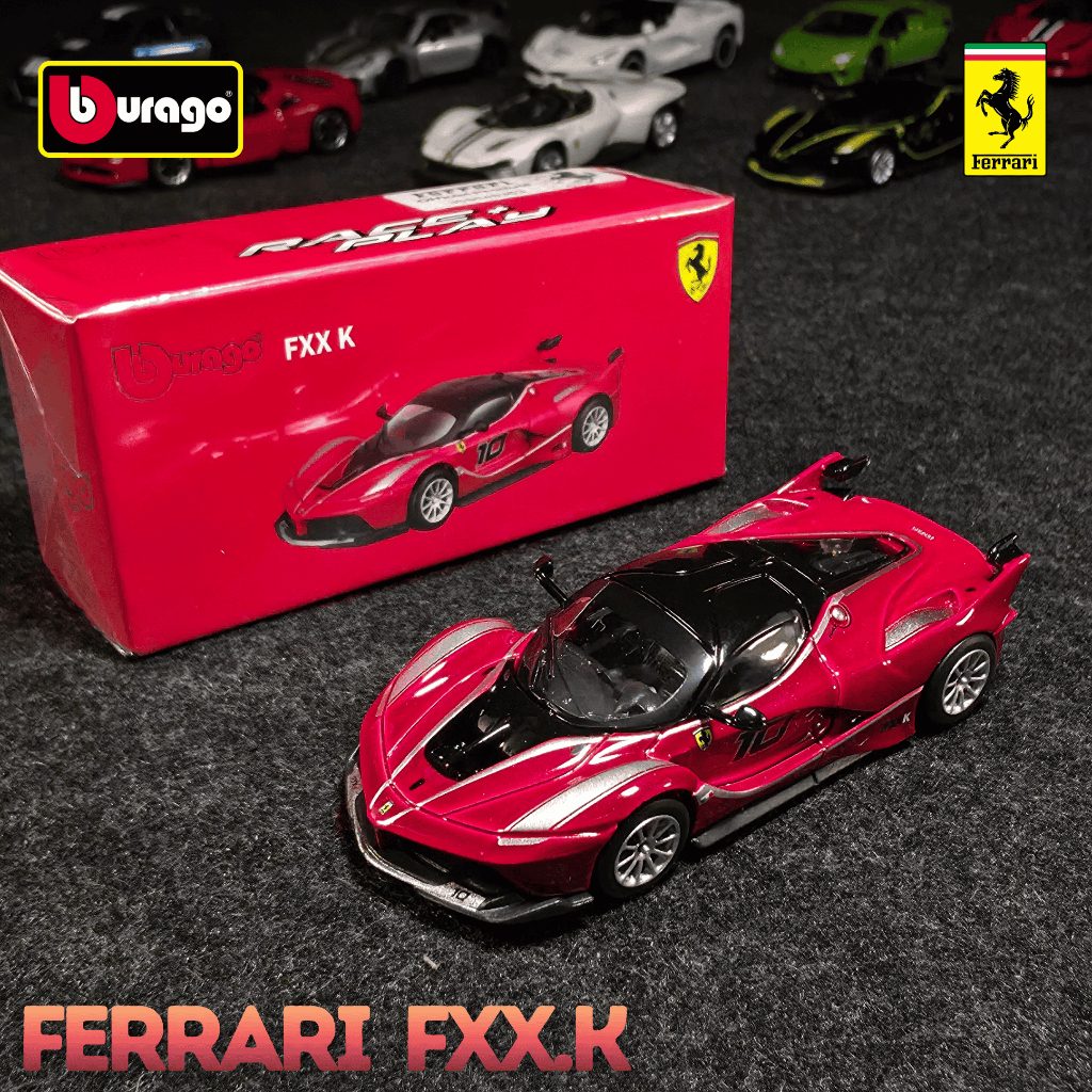 [Chính hãng] Bburago Ferrari 1:64 - Xe mô hình hợp kim tỉ lệ 1:64 - Diecast 1:64 collection