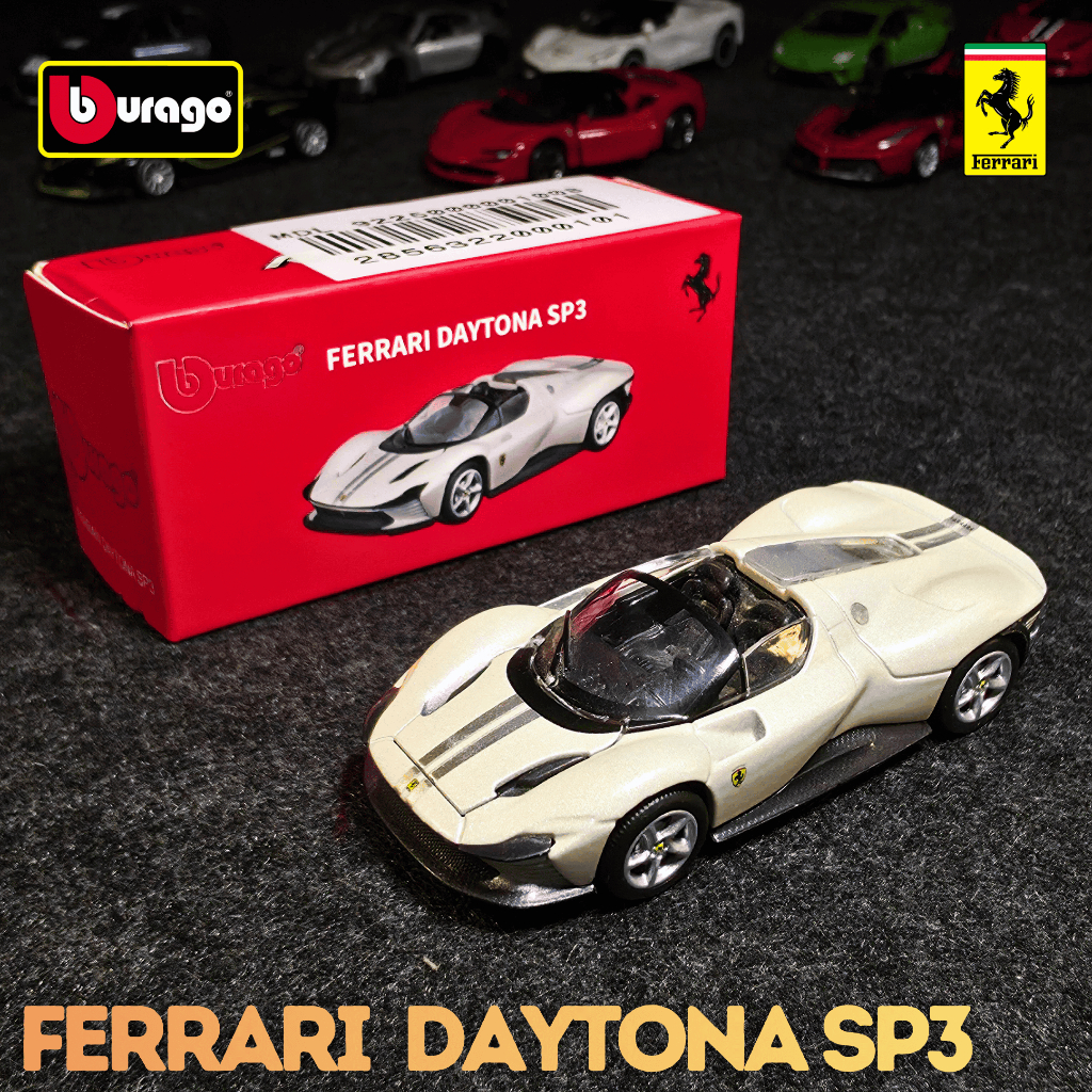 [Chính hãng] Bburago Ferrari 1:64 - Xe mô hình hợp kim tỉ lệ 1:64 - Diecast 1:64 collection