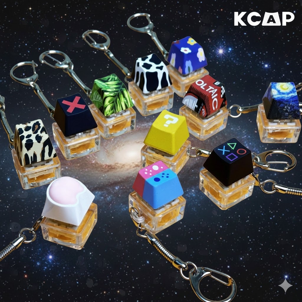 Móc khóa Switch Bàn Phím Cơ Mechanical Switch Keychain | KCAP - World of Keycaps