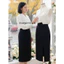 2 Lớp Chân Váy Bút Chì 70cm Sẻ Đùi Cách Điệu Cạp Lệch Siêu Hót Cho Các Nàng Chất Liệu Vitex Loại Đẹp SHOPNGOCTRANG19 186