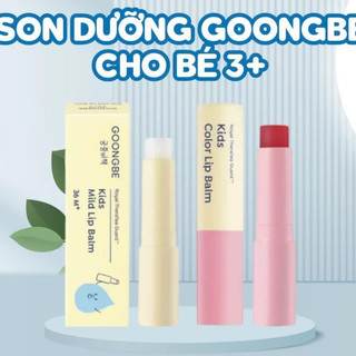 Son dưỡng môi GOONGBE không màu mềm môi cho mẹ và trẻ em GOONGBE MOISTURE LIP BALM 3.3g