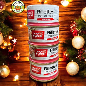 Combo 2 hộp Pate Pháp Rillettes 125g – Pate Thịt Heo Xé Vị Đặc trưng