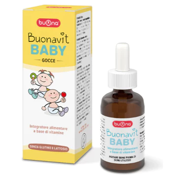 Buonavit Baby (Lọ 20ml)- Vitamin Tổng Hợp Nhỏ Giọt Giúp Bồi Bổ Cơ Thể,Tăng Hấp Thu. trẻ hay ốm do sức đề kháng kém