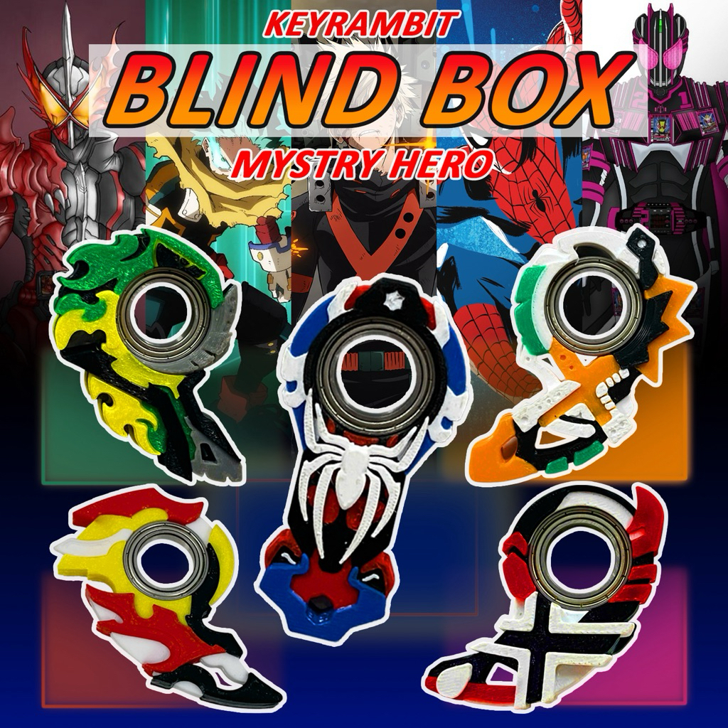 [BLINDBOX] Hộp Keyrambit Nhân Vật Ngẫu Nhiên 1 Keyrambit - Móc Khoá ...