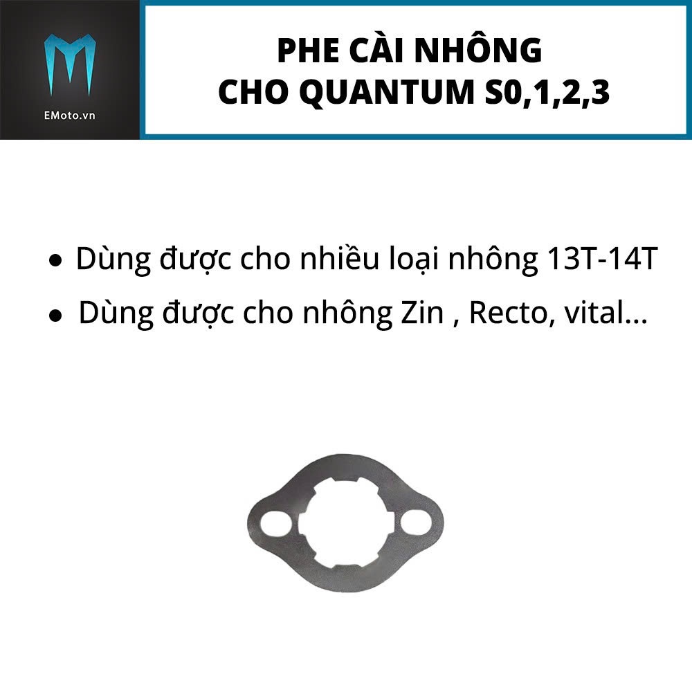 Phe Cài Nhông Cho Quantum Gắn Được Mọi Loại Nhông