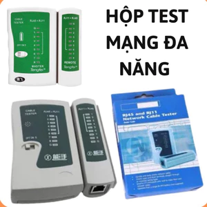 Hộp test mạng đa năng RJ11/45,hộp test mạng RJ11,hộp test lan đa năng,bộ test RJ45 kiểm tra dây mạng,hộp test mạng lan