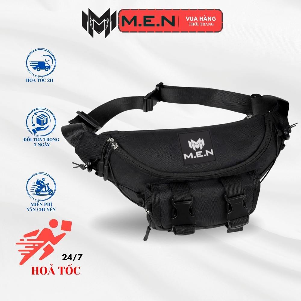 Túi đeo chéo nam nữ M.E.N D4 đen ngầu [GIÁ TẬN GỐC]