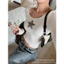 Áo tay dài nữ dáng crop, phong cách retro, ôm body tôn dáng