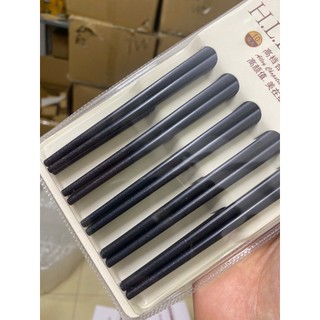 Đũa carbon kháng khuẩn, chống ẩm mốc, HỘP 10 đôi, chịu nhiệt, chống trơn trượt, chịu nhiệt cao cấp