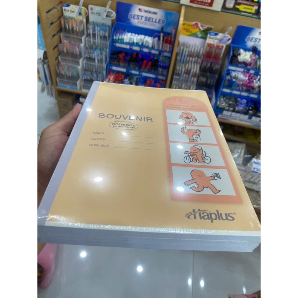 Vở Kẻ Ngang Souvenir 200tr của Hải Tiến - MS : 5761