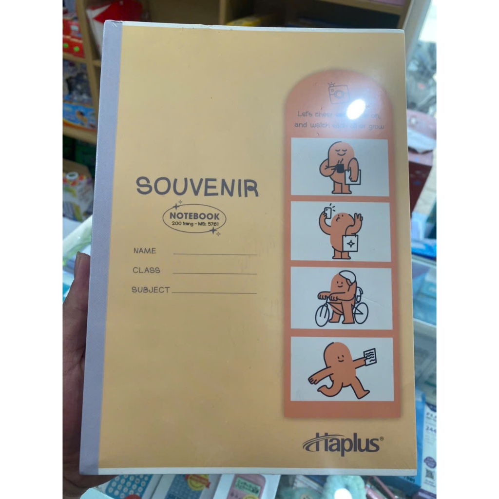 Vở Kẻ Ngang Souvenir 200tr của Hải Tiến - MS : 5761