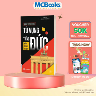 Sách - Mindmap Deutsch Vokabeln - Từ vựng Tiếng Đức bằng sơ đồ tư duy