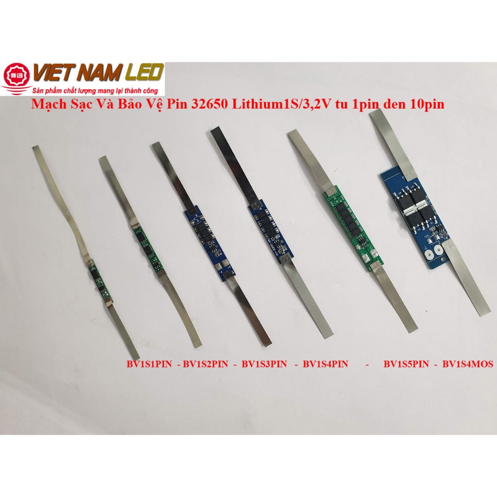 Mạch Sạc Và Bảo Vệ Pin 32650 - 32700 Lithium 1S/3,2V/1PIN-1S/3,2V/2PIN ...