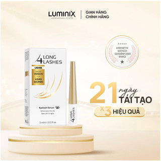 Set Long4Lashes Phong Hoa Tuyệt Đại, Serum Dưỡng Mi Long4lashes White và Son Dưỡng Túi Trong