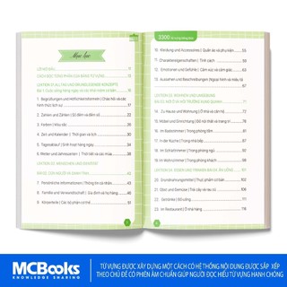 Sách - Bộ sách Tự học tiếng Đức - 3300 từ vựng, Mindmap tiếng Đức, Giao tiếp, Tập viết, Vở luyện từ vựng, ngữ pháp