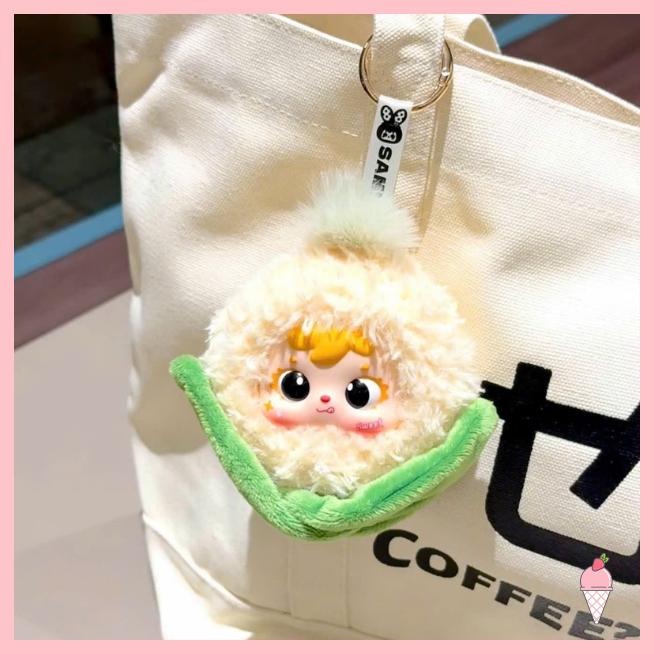 [Hỏa tốc HCM] Blind Box Móc khóa gấu bông Samuel San Xiao Mao Good Eat San Fried Shrimp chính hãng