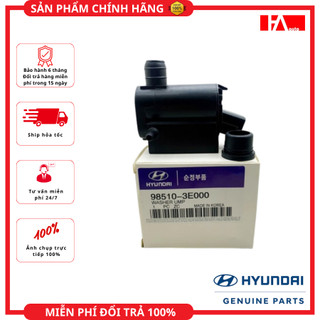 { Hàng Chính Hãng } Mô tơ bơm nước rửa kính Hyundai i10, Getz, SantaFe, Tucson, Kona, i20, Accent ( 2 vòi )