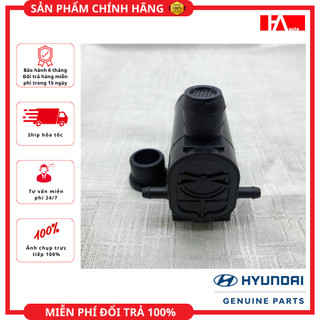 { Hàng Chính Hãng } Mô tơ bơm nước rửa kính Hyundai i10, Getz, SantaFe, Tucson, Kona, i20, Accent ( 2 vòi )