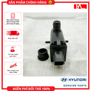 { Hàng Chính Hãng } Mô tơ bơm nước rửa kính Hyundai i10, Getz, SantaFe, Tucson, Kona, i20, Accent ( 2 vòi )