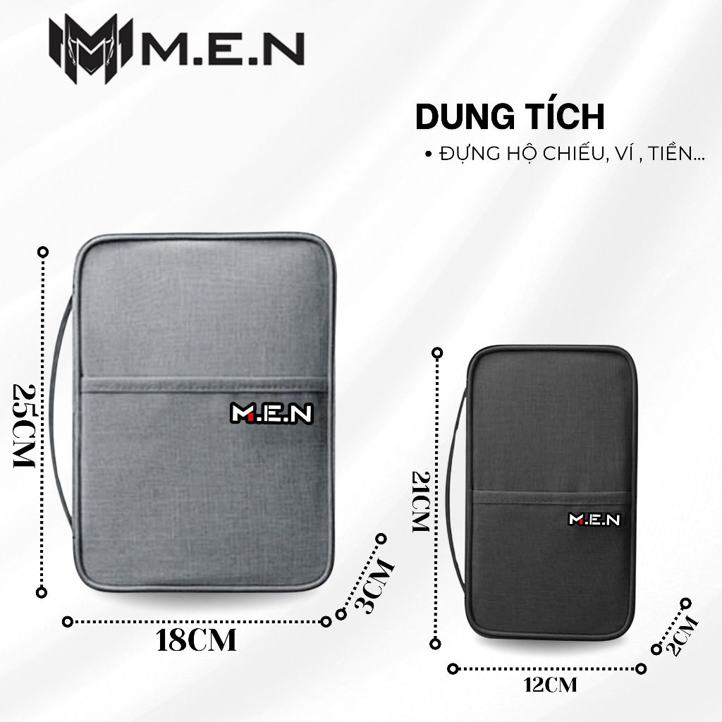 Bao đựng giấy tờ cá nhân có nhiều ngăn hộ chiếu men.Passport khổ-nhỏ bảo quản thẻ chống trầy [GIAO NHANH 2H]