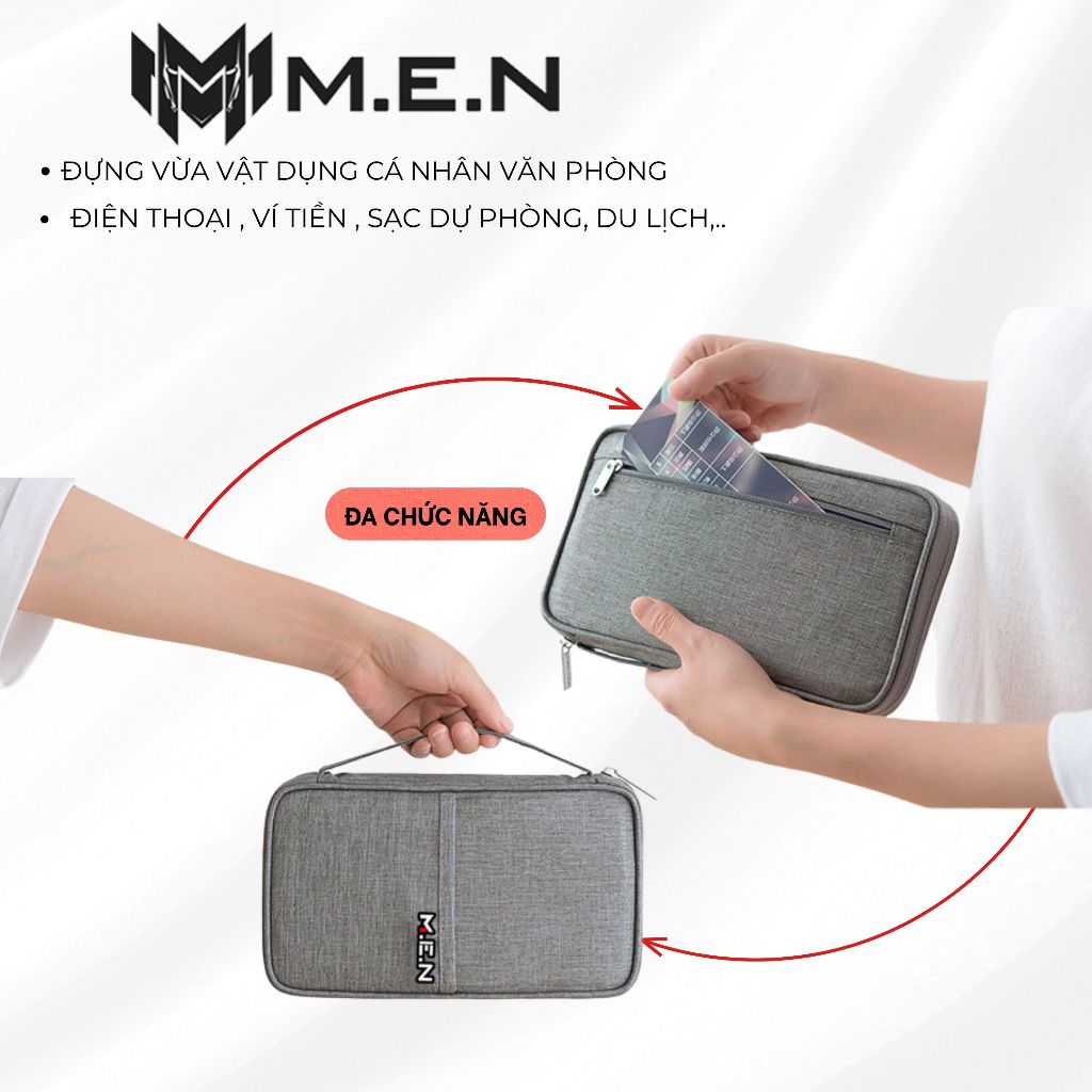 Ví đựng hộ chiếu men passport khổ nhỏ- vỏ bọc nhám trong chống trầy xước [GIÁ SẬP SÀN]