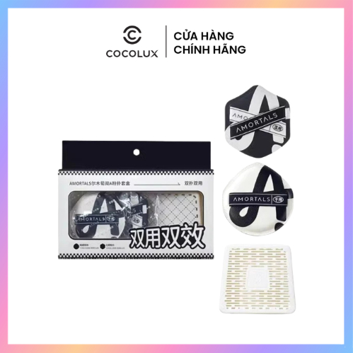 Set Bông Mút Amortals Double A (2 Bông Mút + Hộp Đựng)