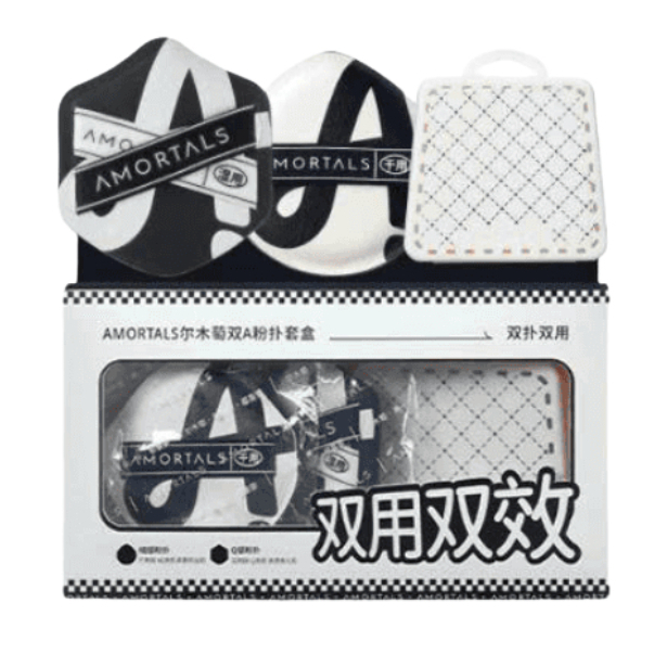 Set Bông Mút Amortals Double A (2 Bông Mút + Hộp Đựng)