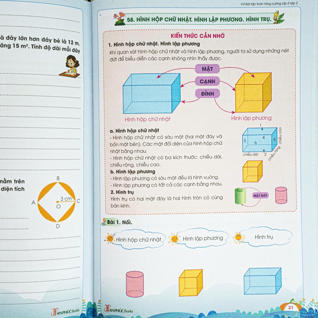 Sách - Vở Bài Tập Toán Tăng Cường Lớp 5 Tập 2 Cánh Diều