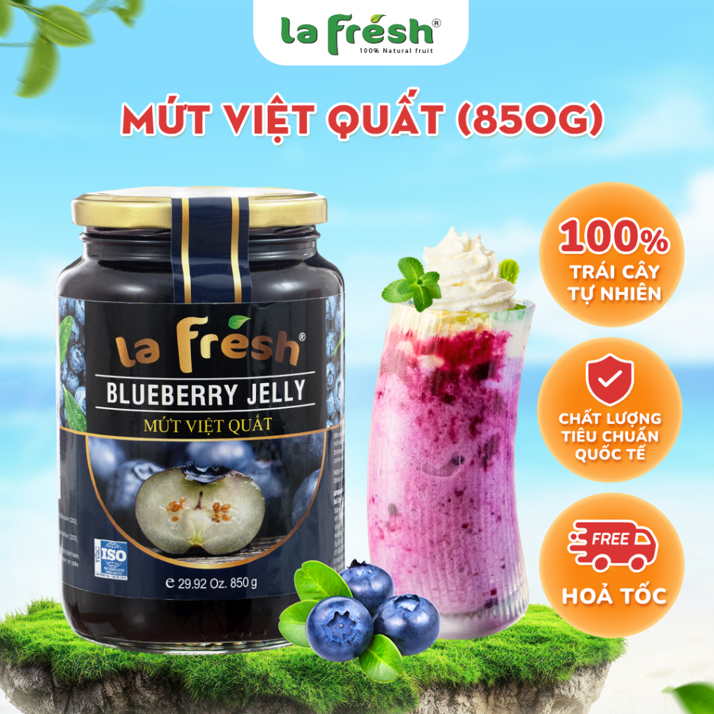 Mứt Trái Cây LaFresh Đà Lạt Hủ 850g – 90% Trái Cây Tự Nhiên, Ăn Kèm ...