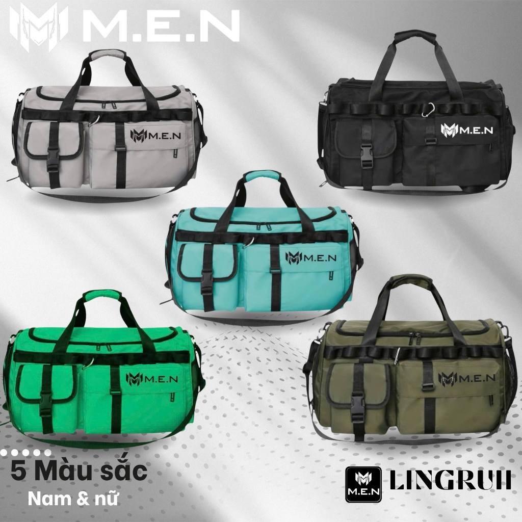 Túi xách du lịch gia đình sang trọng 54cm cỡ lớn Lingruii cao cấp chống thấm nước [HÀNG MỚI VỀ]