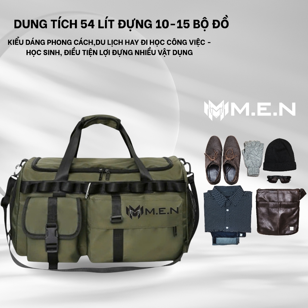 Túi xách du lịch gia đình sang trọng 54cm cỡ lớn Lingruii cao cấp chống thấm nước [HÀNG MỚI VỀ]