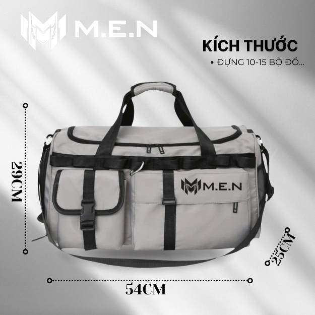 Túi xách du lịch gia đình sang trọng 54cm cỡ lớn Lingruii cao cấp chống thấm nước [HÀNG MỚI VỀ]