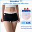 Quần Lót Đùi Lụa Mềm Mại - Quần Boxer Mặc Váy Lưng Cao Tàng Hình Không Viền ZANABRA L6828