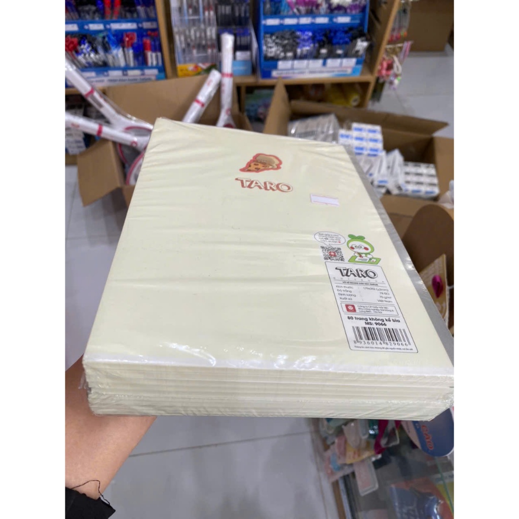 Vở Kẻ Ngang Taro 80tr - MS : 9066