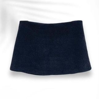 Chân váy len lông thỏ dáng a nữ chất len mềm mịn mặc thu đông màu trắng hồng đen đỏ VANISA CT497