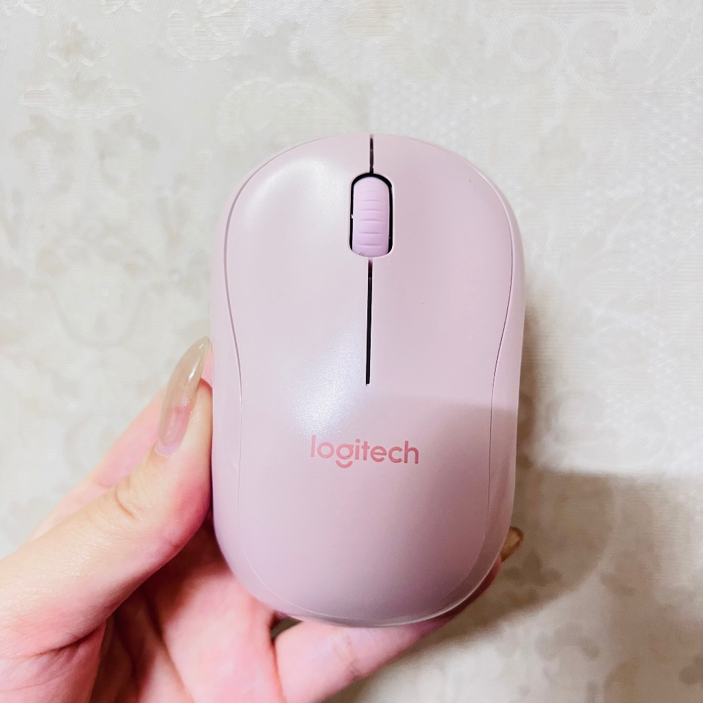 Chuột Logitech M220 Hồng không dây kèm pin, bảo hành 1 năm