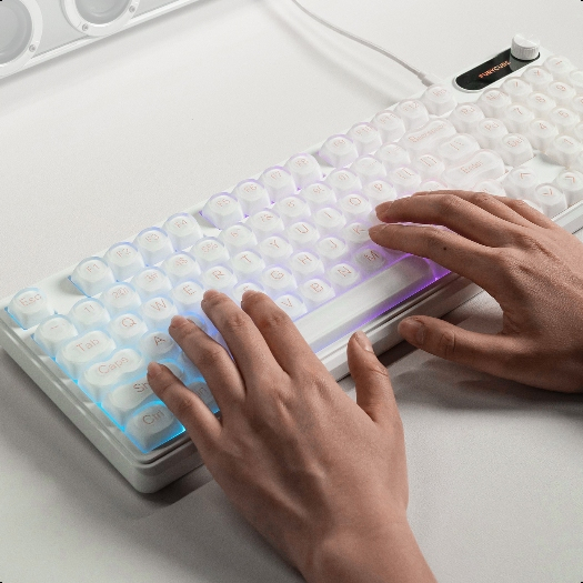 Bàn Phím Có Dây FURYCUBE IP98, LED RGB Keyboard, Gõ Êm Chống Ồn Cho Win/ MacOS, Văn Phòng Có / Game | BigBuy360 - bigbuy360.vn