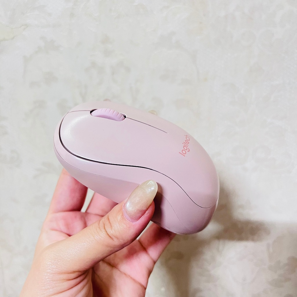 Chuột Logitech M220 Hồng không dây kèm pin, bảo hành 1 năm
