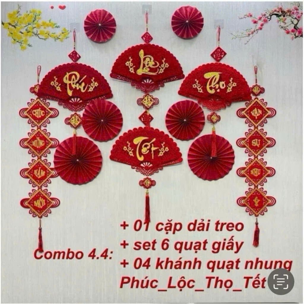 Combo Trang Trí Tết Đong Đầy