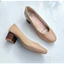 Giày cao gót 5 phân Da Thật STEP FURTHER êm bền