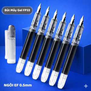 Bút Máy Gel FP33 - Mực Có Sẵn, Viết Êm Trơn, Ngòi EF 0.38mm Dùng Cho Học Sinh Tiểu Học & Văn Phòng.